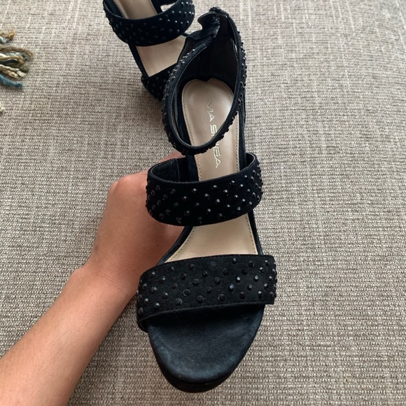 VIA SPIGA Suede Sandal - Picture 3 of 9